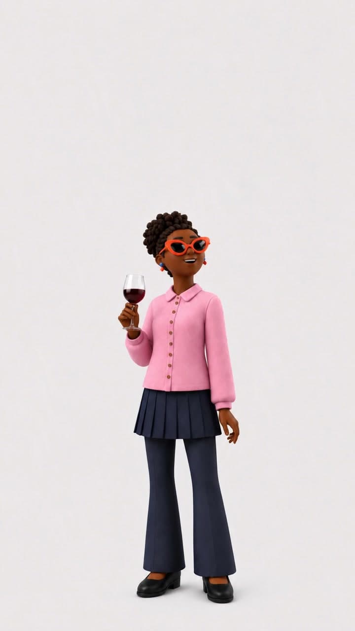 An expressive digital host ready to welcome people to a place
