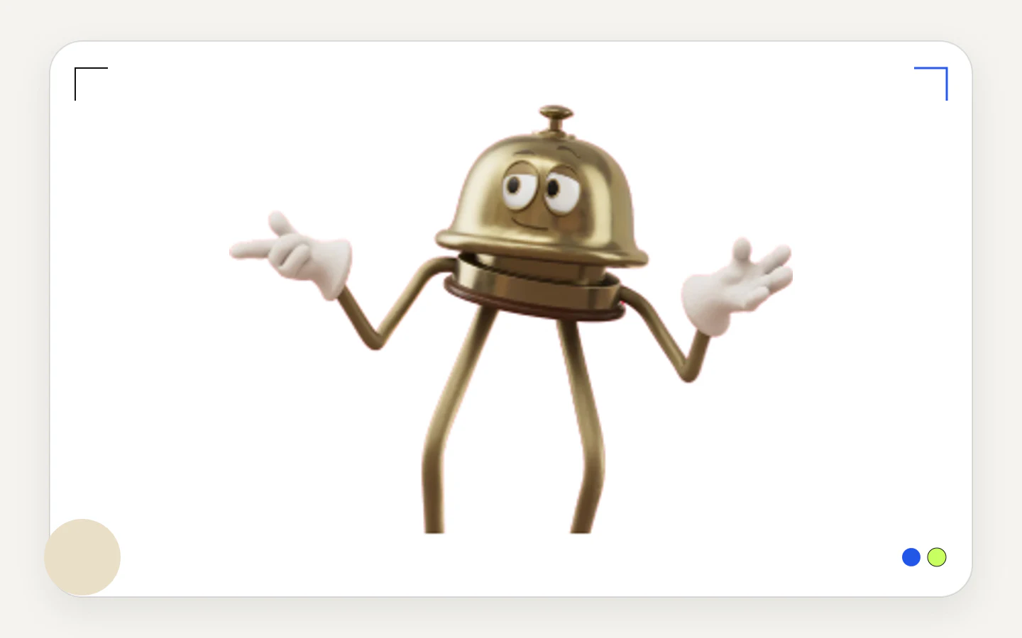 Bellboy, the anthropomorphic Hotels.com desk bell