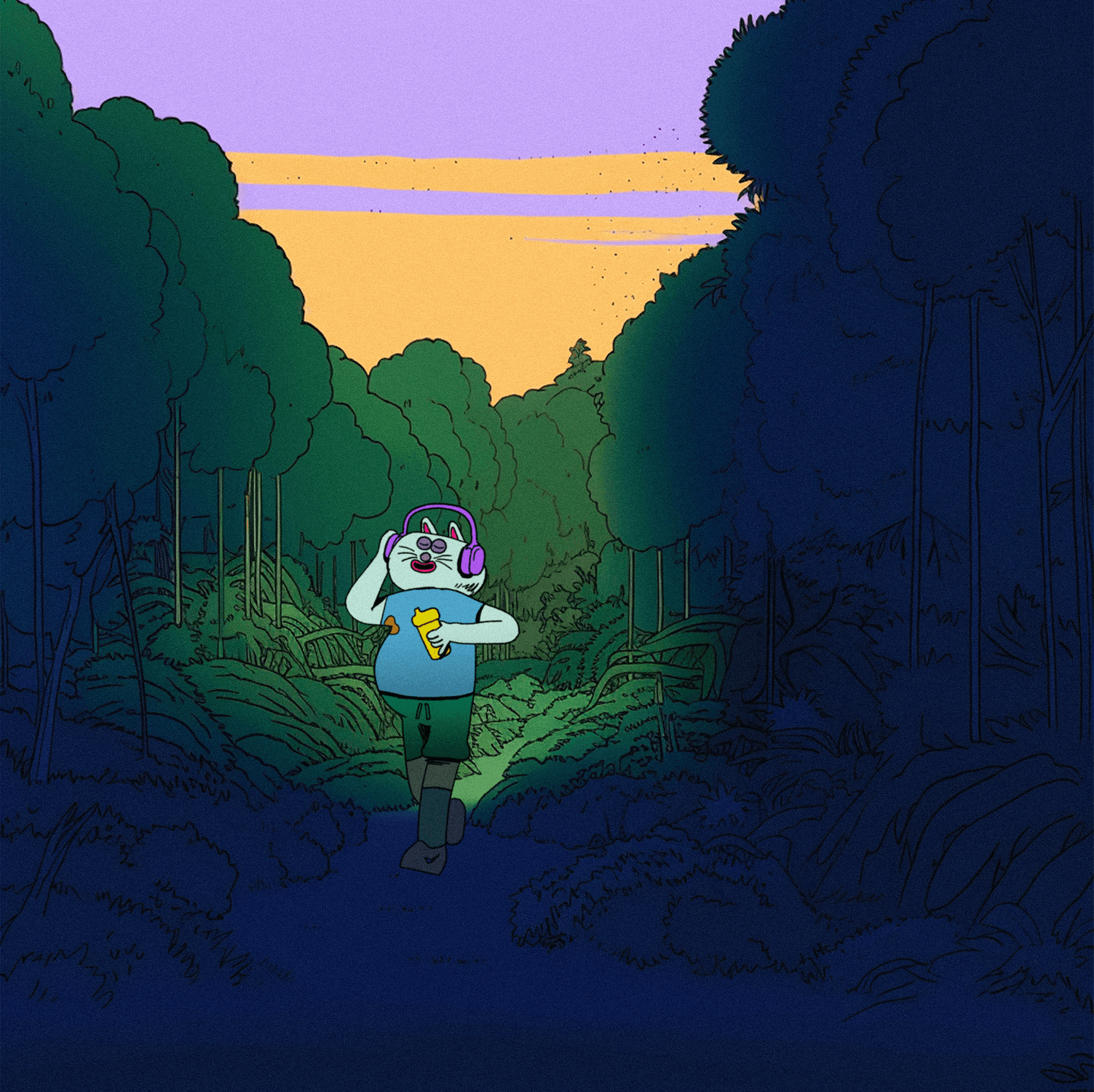 Rainforest Alliance — walking cat test v2