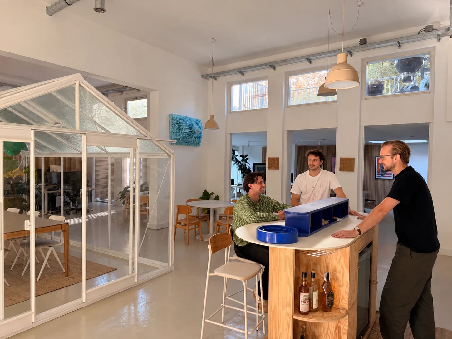 Das Notso-Team gemeinsam in unserem Amsterdamer Büro